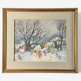 Beulah Brown (American, 1892-1953), Snow Scene