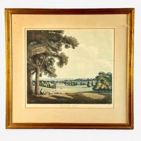 Pair of William Green, Kent Etchings