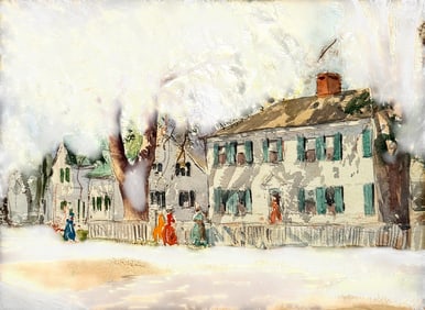Fred Pye (Ohio, 1882-1964), Watercolor on Paper