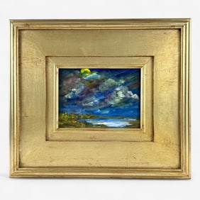 Pair of 20th Century Oil Landscapes Signed