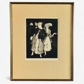 Dame Laura Knight Aquatint