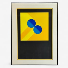Pair of Op Art Works, Jo Niemeyer