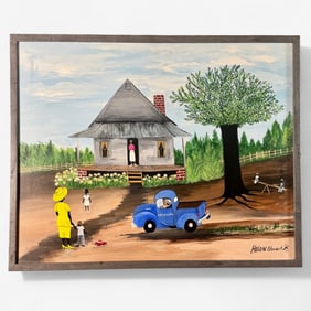 Three American Folk Art Works