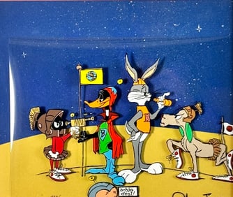Pair of Early Animation Cels, one by Chuck Jones