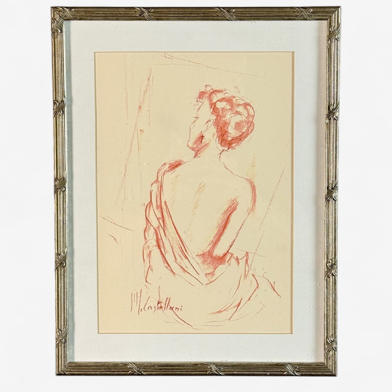 Sanguine Study of a Femals by Castellani (1 of 3)