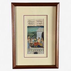 Pair of Mughal School Paintings
