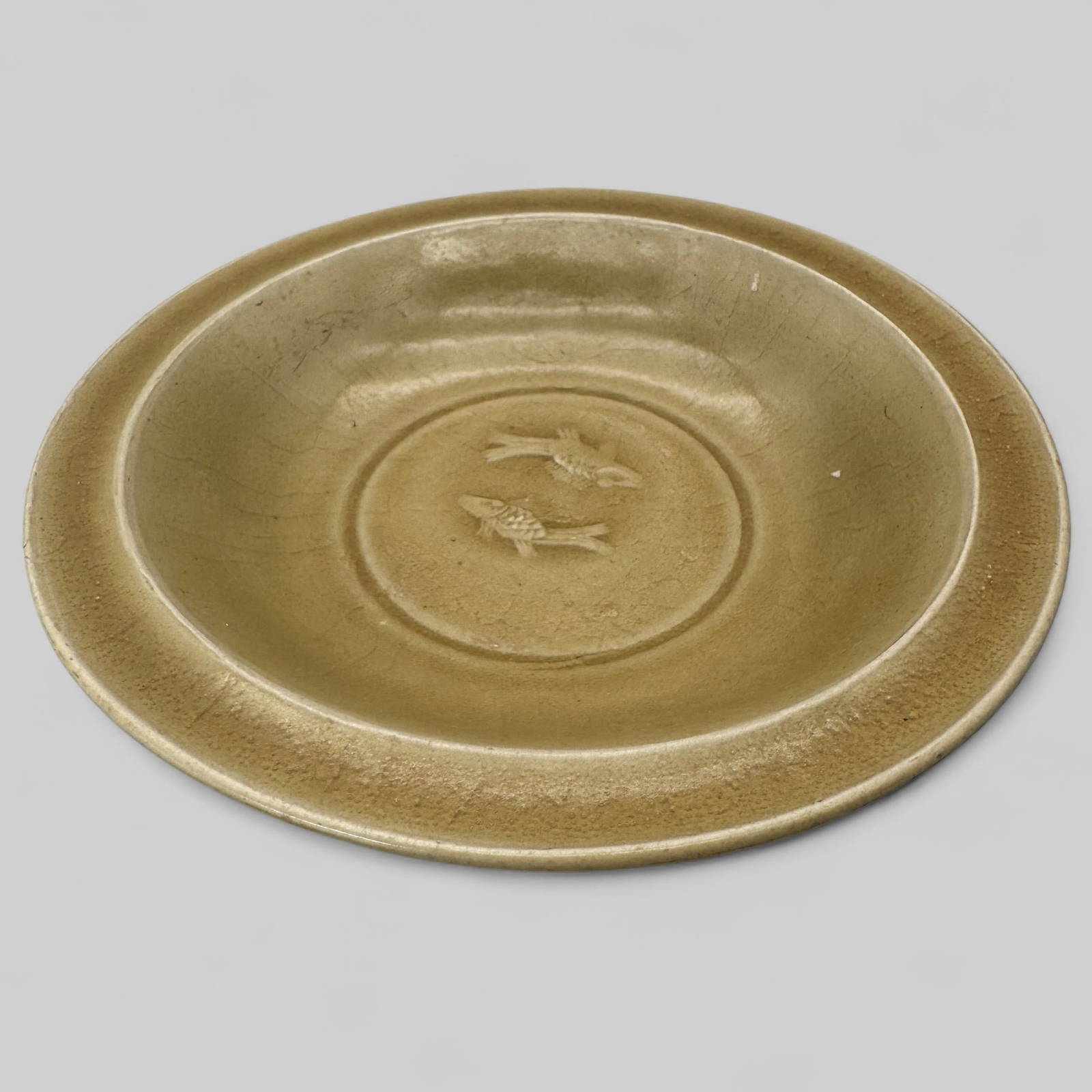 Longquan Celadon Ware Dish, Southern Song/Yuan