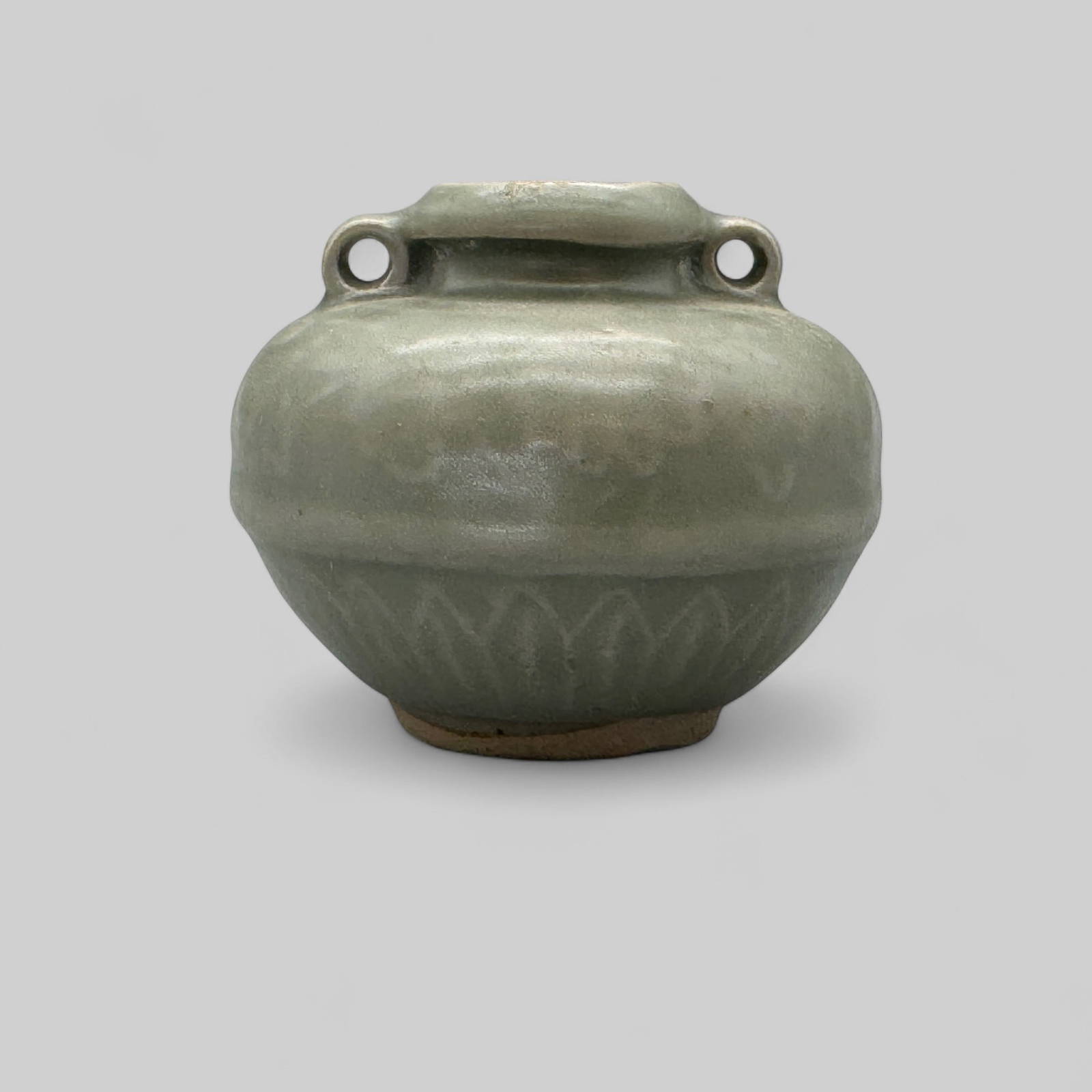 Longquan Celadon Ware Jar, Late Song/Yuan