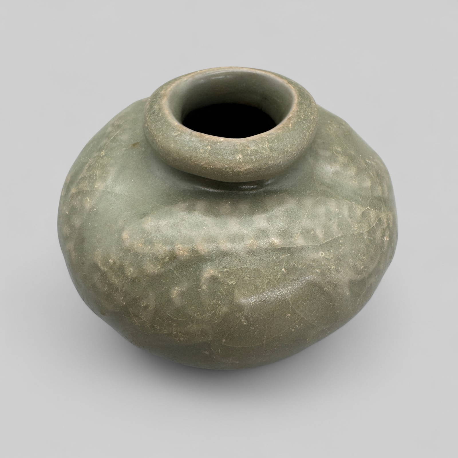 Longquan Celadon Ware Jar, Late Song/Yuan