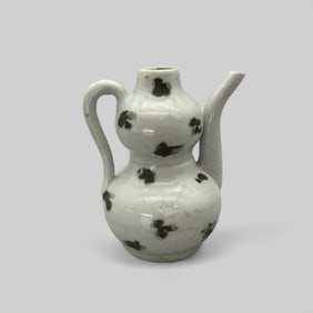 Spotted Qingbai Ware Ewer, Yuan