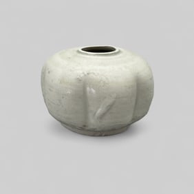 Porcelain Ware Jar with Cover, Yuan