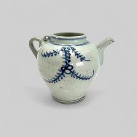 Porcelain Ewer, Ming, Ca. 1500