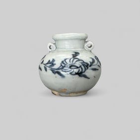 Porcelain Jar in Underglaze Blue, Yuan