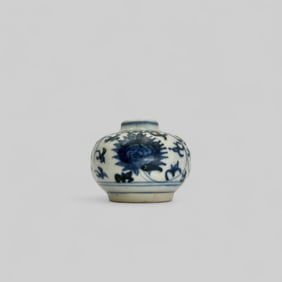 Porcelain Jar in Underglaze Blue, Ming