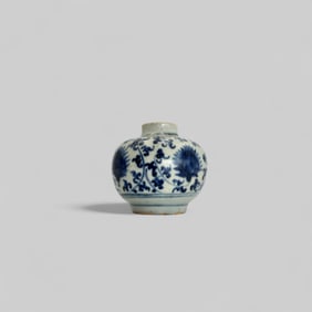 Porcelain Jar in Underglaze Blue, Ming