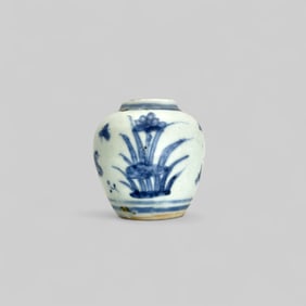 Porcelain Jar in Underglaze Blue, Ming
