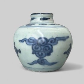 Porcelain Jar in Underglaze Blue, Ming