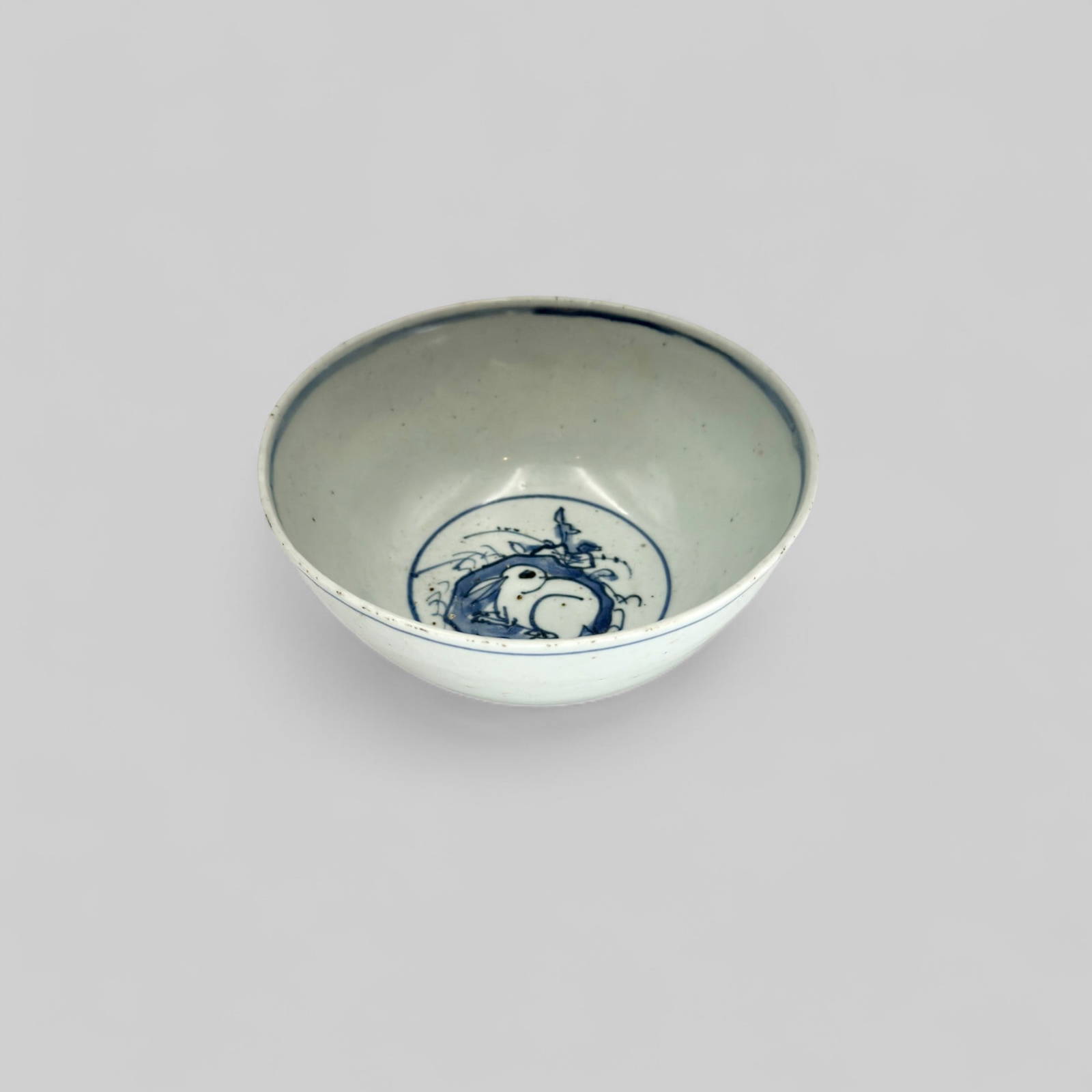 Porcelain Bowl in Underglaze Blue, Ming