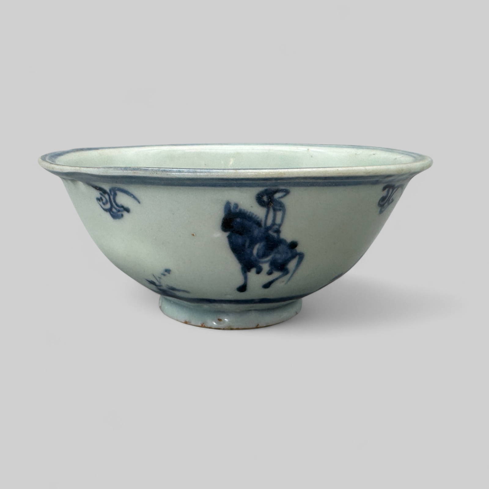 Porcelain Bowl in Underglaze Blue, Ming