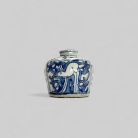 Porcelain Jar in Underglaze Blue, Ming