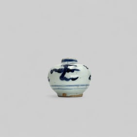 Porcelain Jar in Underglaze Blue, Ming