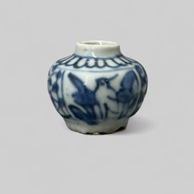 Porcelain Jar in Underglaze Blue, Ming