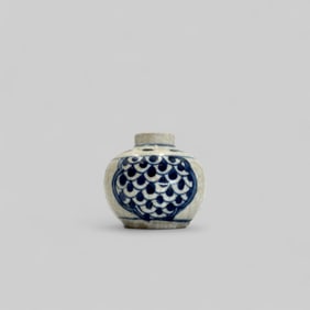 Porcelain Jar in Underglaze Blue, Ming