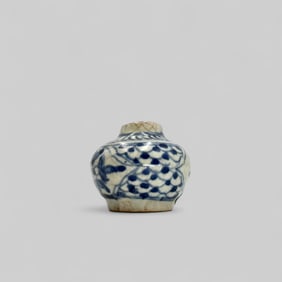 Porcelain Jar in Underglaze Blue, Ming