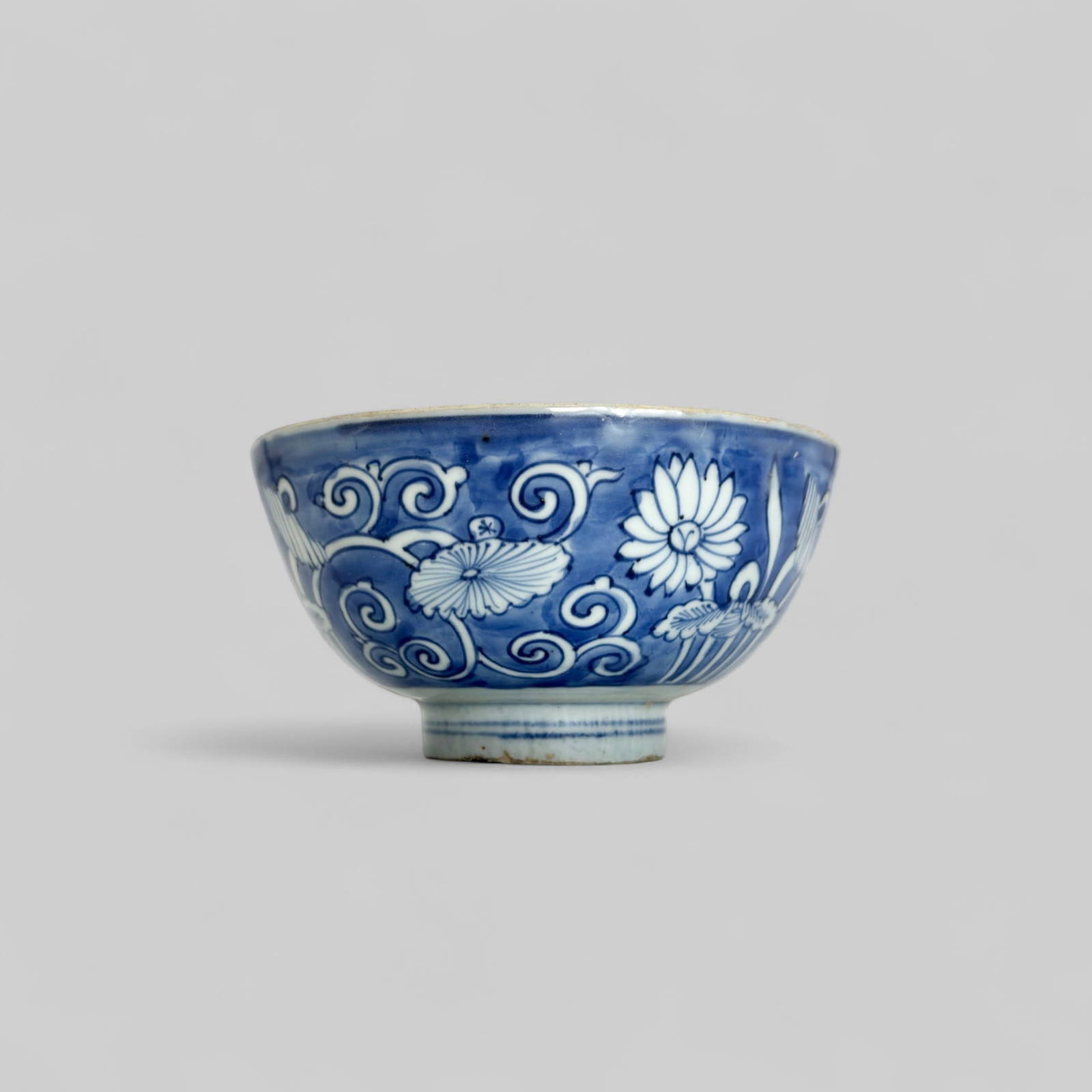 Porcelain Bowl with Underglaze Blue, Ming, 17th Century