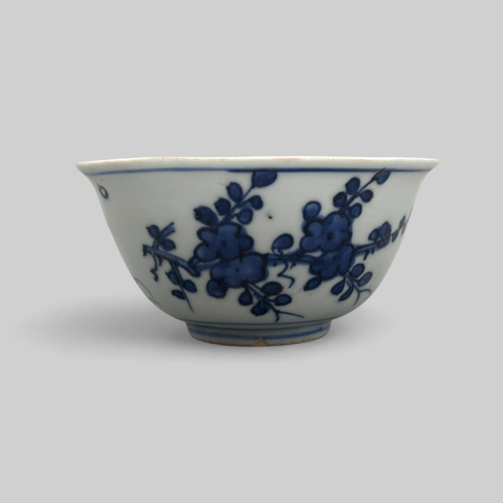 Porcelain Bowl with Underglaze Blue, Ming, 17th Century