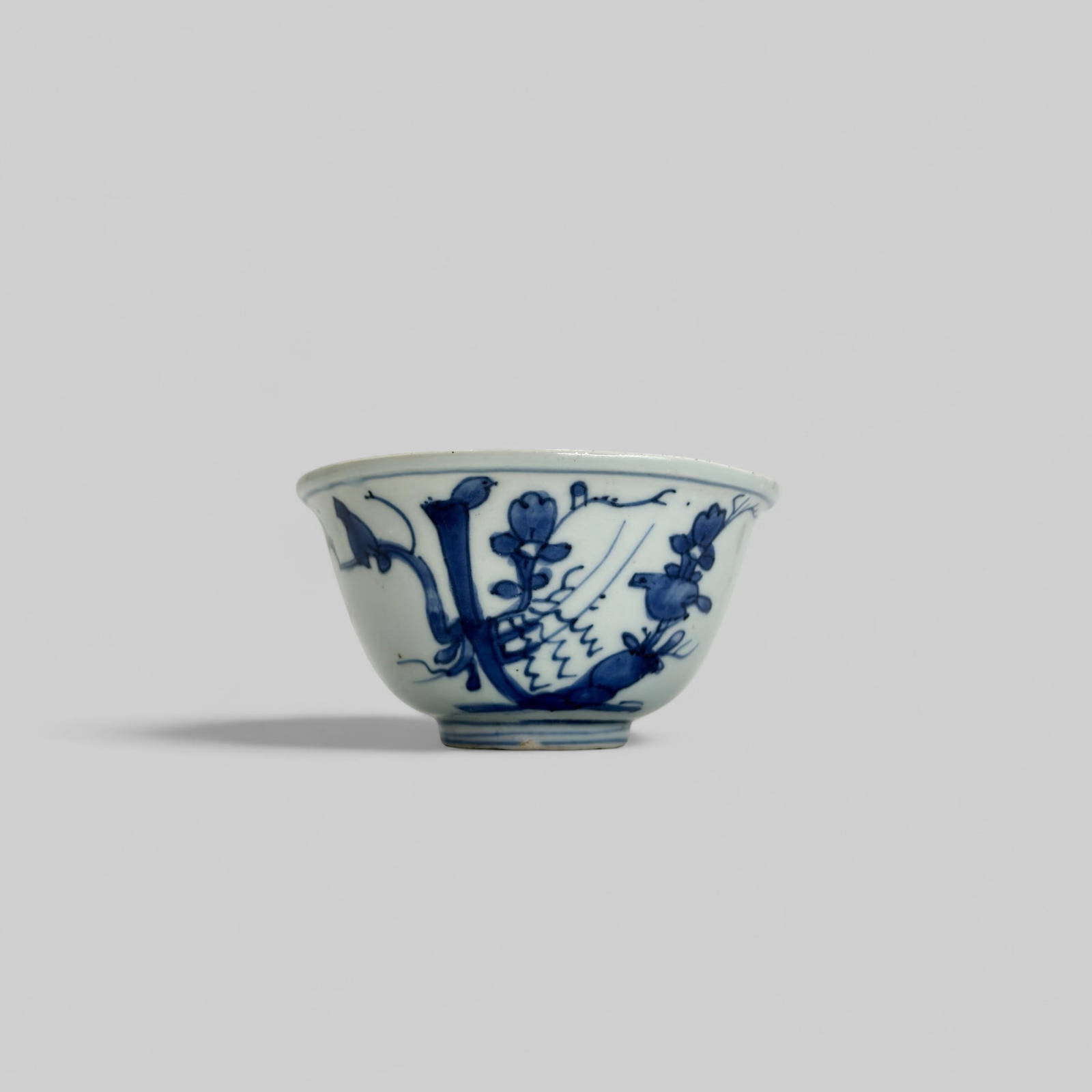 Porcelain Bowl with Underglaze Blue, Ming, 17th Century