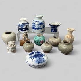 Collection of Chinese Cabinet Pieces