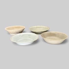 Group of Qingbai Porcelain Bowls