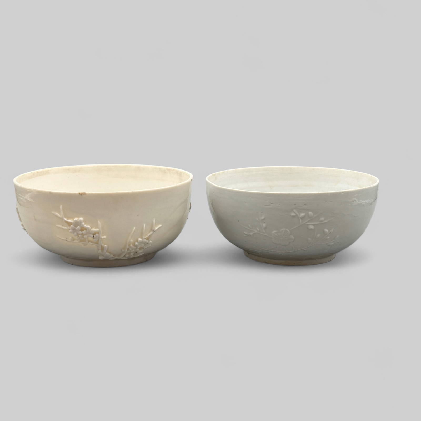 Pair of Dehua Bowls