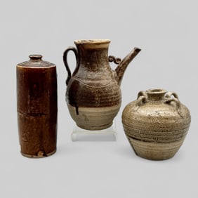 Three Ming Pottery Vessels
