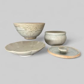 Group of Qingbai Ware Vessels
