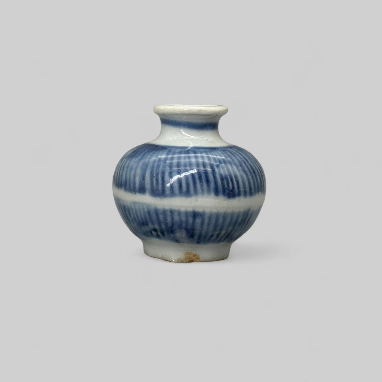 Small Ming Period Blue and White Jar