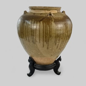 Chinese Earthenware Jar