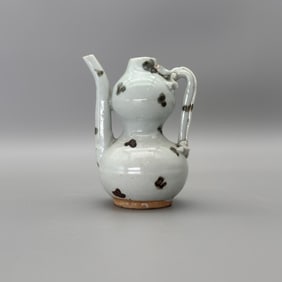 Spotted Qingbai Ware Ewer, Yuan