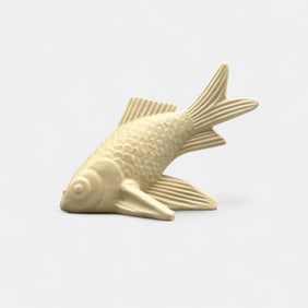 Uncommon Rookwood "Flying Fish" Paperweight