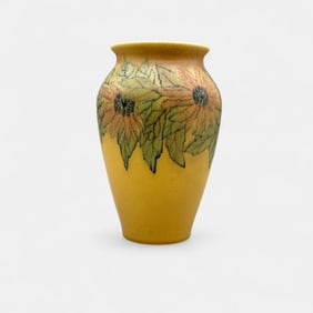 Rookwood Decorated Mat vase by Louise Abel