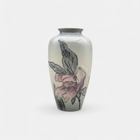 Rookwood Decorated Porcelain floral. Furukawa.