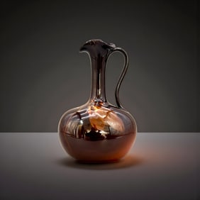 Rookwood Standard glaze floral ewer, Fechheimer, 1899