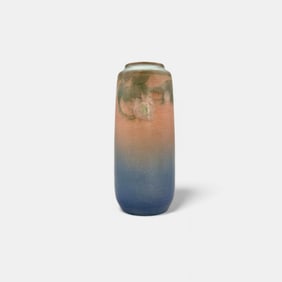 Rookwood Vellum vase, floral, Rothenbusch