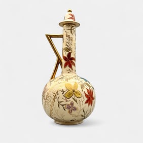 Early Rookwood "Persian Pitcher" with lid