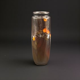 Rookwood Standard vase, rose hips, Toohey