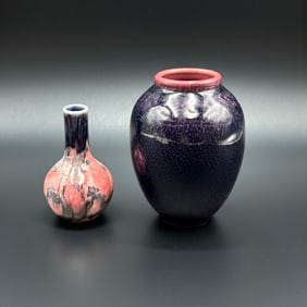 Two Rookwood Porcelain items.