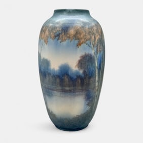 Rookwood Vellum glaze scenic , E.T. Hurley, 1946