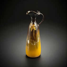 Rookwood Standard Glaze Floral Vessel, Zettel