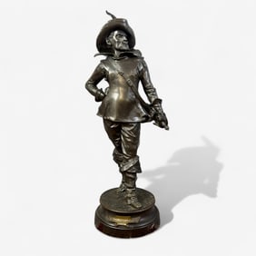 "Le Bretteur" Bronze by Edouard Drouot